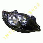 HEAD LAMP RIGHT BLACK H7/H7 SEAT IBIZA 08-12