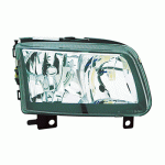 HEAD LAMPS BLACK H7/H1 TUNING TYC (2 PCS IN SET) VW POLO 99-02 