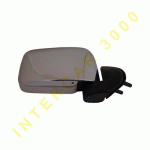 DOOR MIRROR RIGHT MANUAL CHROME 4 DOORS NISSAN P/U D22 98-01 2WD-4WD