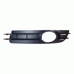 GRILL IN FRONT BUMPER LEFT WITH HOLES FOR FOG LAMP PETROL AUDI A6 04-08 