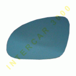 GLASS WITH HEATER FOR LEFT DOOR MIRROR BLUE 04- SEAT ALHAMBRA 95-10