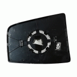 GLASS FOR DOOR MIRROR LEFT WITH HEATER LONG=SHORT ARM (UPPER PART) FORD TRANSIT 13-