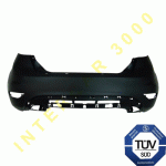 REAR BUMPER PRIMED WITH TUV FORD FIESTA 13-17
