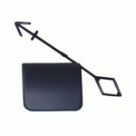 COVER FOR TOW HOOK IN REAR BUMPER PRIMED MERCEDES ML W164 08-11 