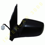 DOOR MIRROR LEFT ELECTRICAL PRIMED FOLDABLE WITH HEATER FORD FOCUS 04-08