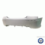 REAR BUMPER PRIMED 09- WITH TUV PEUGEOT 407 04- 