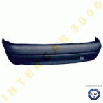 REAR BUMPER BLACK WITH TUV CITROEN SAXO 99- 