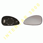 GLASS FOR DOOR MIRROR LEFT WITH HEATER CITROEN C4 08-11