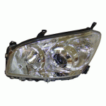 HEAD LAMP LEFT ELECTRICAL(WITH CHROME HOUSING) H11/HB3 DEPO TOYOTA RAV 4 09-11