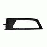 РЕШЕТКА В ПРЕДНА БРОНЯ ЛЯВА С ДУПКА ЗА ХАЛОГЕН SKODA OCTAVIA 13-17