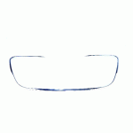 FRAME CHROME FOR GRILL PEUGEOT 508 11-15
