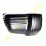 НАКРАЙНИК НА ПРЕДНА БРОНЯ ДЕСЕН ЧЕРЕН С ДУПКИ MITSUBISHI PAJERO 92-98 