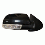 DOOR MIRROR RIGHT ELECTRICAL PRIMED FOLDABLE WITH HEATER AND INDICATOR HYUNDAI SANTA FE 10-13