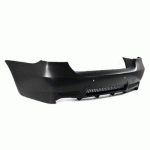 REAR BUMPER PRIMED WITH ONE HOLE FOR TAILPIPE ITH PARK DISTANCE CONTROL (LOOK M-PACK) BMW 3 series E90 SEDAN/E91 WAGON 05-08