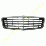 GRILL PLASTIC CHROME GRAY SET 9 MOULDING 06- MERCEDES E-CLASS W211 02-09 