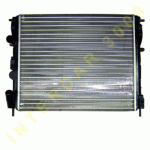 РАДИАТОР ВОДЕН 480x414 1.4i(K4J) С A/C 00- 1.9TDi(F8Q) БЕЗ A/C 00- (NISS.637931) RENAULT CLIO 98-01 