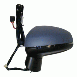 DOOR MIRROR LEFT ELECTRICAL PRIMED WITH HEATER AND INDICATOR 6 PIN AUDI A1 15-