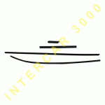 STRIPS FOR CEILING LEFT SIDE SET (ORIGINAL) SKODA OCTAVIA 97-04 