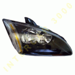 HEAD LAMP RIGHT BLACK ELECTRICAL WITHOUT MOTOR H7/H1 FORD FOCUS 04-08