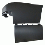 НАКРАЙНИК ЗА ЗАДНА БРОНЯ ДЕСЕН ДЪЛЪГ ЧЕРЕН CITROEN BERLINGO 15-19