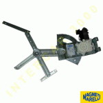 WINDOW REGULATOR FRONT RIGHT WITH MOTOR 5 DOORS MAGNETI MARELLI OPEL CORSA C 00-06 