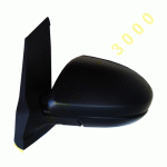 DOOR MIRROR LEFT ELECTRICAL PRIMED WITH HEATER MAZDA 2 08-15