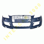 FRONT BUMPER PRIMED WITH HOLES FOR HEAD LAMP WASHERS AND WITH HOLES FOR PARK DISTANCE CONTROL AUDI Q7 06-10 