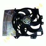 FAN SET 38 cm (1 PIN) PETROL/DIESEL PEUGEOT 207 06-12