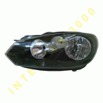 HEAD LAMP LEFT ELECTRICAL WITH MOTOR H7/H15 HELLA TYPE DEPO VW GOLF VI 08-13