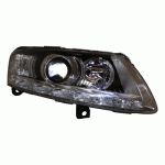 HEAD LAMP RIGHT BI-XENON D3S/H7/PY21W/LED AUDI A6 08-11