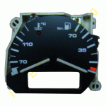 INDICATOR FOR PETROL AND TEMPERATURE WITH DIGITAL CLOCK (ORIGINAL) VW PASSAT 81-87 