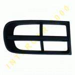 GRILL IN FRONT BUMPER RIGHT WITH HOLES FOR TRIANGULAR FOG LAMP SKODA ROOMSTER/PRAKTIK 06-10
