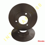 СПИРАЧНИ ДИСКОВЕ ПРЕДНИ BREMBO 08.3962.10 КОМПЛЕКТ (НОМЕР FERODO DDF 097) СПИРАЧНИ ДИСКОВЕ/СПИРАЧНИ БАРАБАНИ