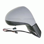 DOOR MIRROR RIGHT ELECTRICAL WITH HEATER FOLDABLE WITH INDICATOR AND SENSOR PRIMED PEUGEOT 308 08-13