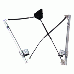 WINDOW REGULATOR FRONT LEFT WITHOUT MOTOR 3 DOORS EUROPE VW POLO 02-05 