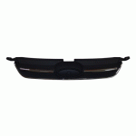 GRILL IN FRONT BUMPER MIDDLE WITH FRAME CHROME (MAT BLACK ) FORD FOCUS C-MAX 10-