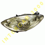 HEAD LAMP LEFT ELECTRICAL WITH MOTOR CHROME H4 PEUGEOT 1007 05- 