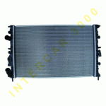 РАДИАТОР ВОДЕН 358x566x16 (JA) 1.6 16V(K4M)1.9DCi 1.9DTi(F9Q) БЕЗ A/C 99-03 (NISS.639391/63939A) RENAULT SCENIC 96-03 