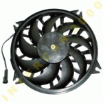 FAN SET 385 mm PETROL/DIESEL +/- A/C PEUGEOT 607 00- 