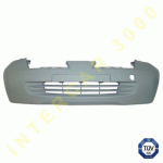 FRONT BUMPER BLACK WITH TUV WITH OR WITHOUT HOLES FOR FOG LAMP NISSAN MICRA ( K12) 03-07 