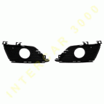 FRONT BUMPER GRILL WITH HOLES FOR FOG LAMPS LEFT AND RIGHT 04- OPEL CORSA C 00-06 