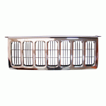 РЕШЕТКА ПЛАСТИЧНА НИКЕЛ JEEP COMMANDER 05- 