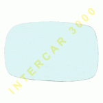 GLASS WITH HEATER FOR LEFT DOOR MIRROR -03 TOYOTA YARIS 99-06 
