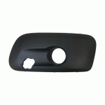 РЕШЕТКА В ПРЕДНА БРОНЯ ЛЯВА ЧЕРНА С ДУПКА ЗА ХАЛОГЕН CITROEN C3 PICASSO 09-15