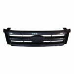 GRILL PLASTIC WITH SILVER STRIPS FORD RANGER 13-16