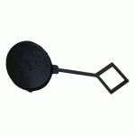 COVER FOR TOW HOOK IN FRONT BUMPER PEUGEOT 208 12-16