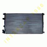 РАДИАТОР ВОДЕН 730x415x23 1.9DCi/2.2DCi/2.2DTi/2.5DCi/2.8DTi БЕЗ A/C (NISS.63812А) RENAULT MASTER 98-03 