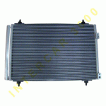 CONDENSER 535x360x12 BENZIN+DIESEL WITH PIPES IN FRONT (NISS.94826) PEUGEOT RCZ 11-