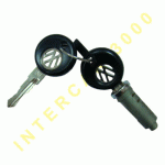 CARTRIDGE WITH KEY FOR REAR HOOD (ORIGINAL) VW GOLF 84-88 