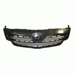 GRILL PLASTIC WITH PRIMED STRIPS TOYOTA COROLLA 07-11